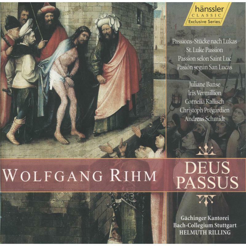 Picture of Various - Rihm: St. Luke Passion
