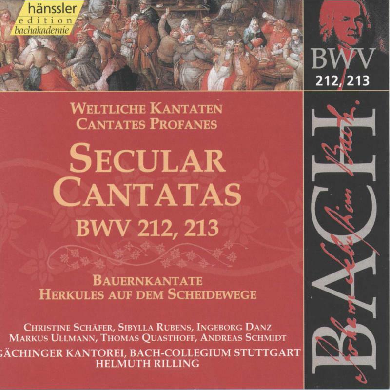 Picture of Rilling Bach-Collegium Stuttg - Bach: Secular Cantatas