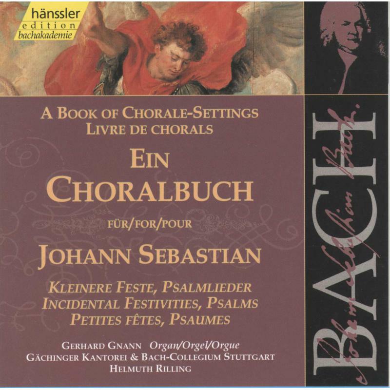 Picture of Rilling Bach-Collegium Stuttg - A Book of Chorale Settings for Johann Sebastian