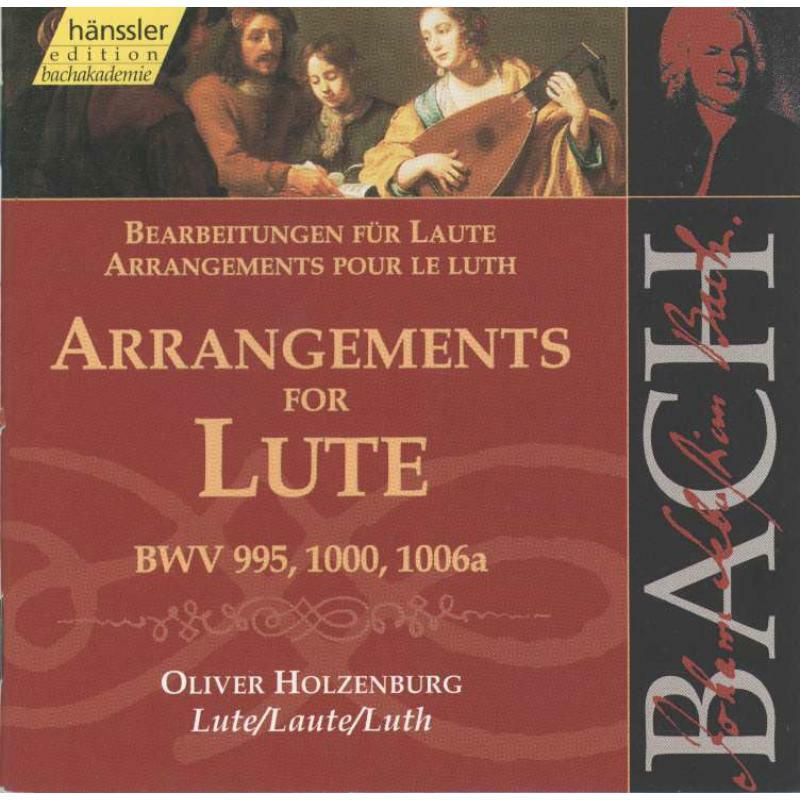 Picture of Oliver Holzenburg - Bach: Arrangements for Lute