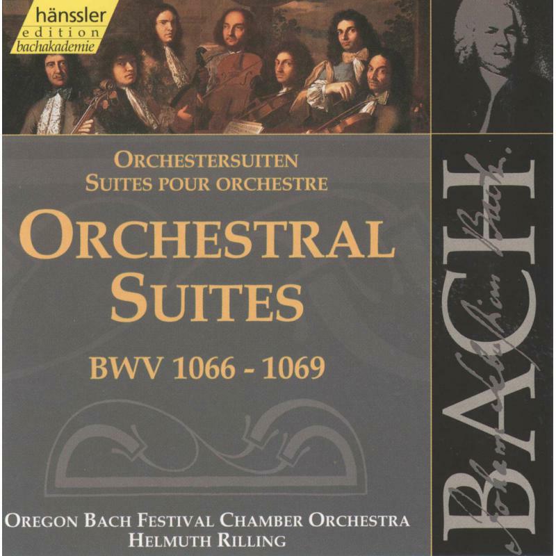 Picture of Rilling Oregon Bach Festival - Bach, J S: Orchestral Suites Nos. 1-4, BWV1066-1069