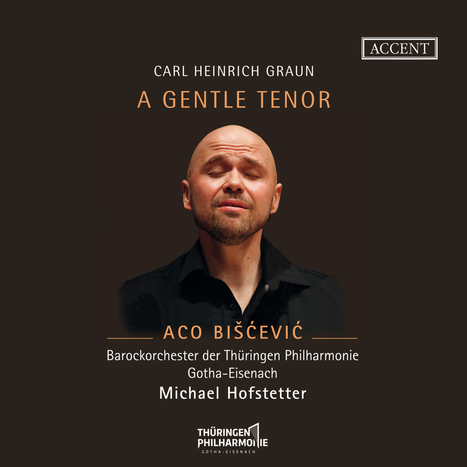Picture of Aco Biscevic, Michael Hofstetter, Barockorchester der Thuringen Philharmonie Gotha-Eisenach - A Gentle Tenor - Italian Cantatas