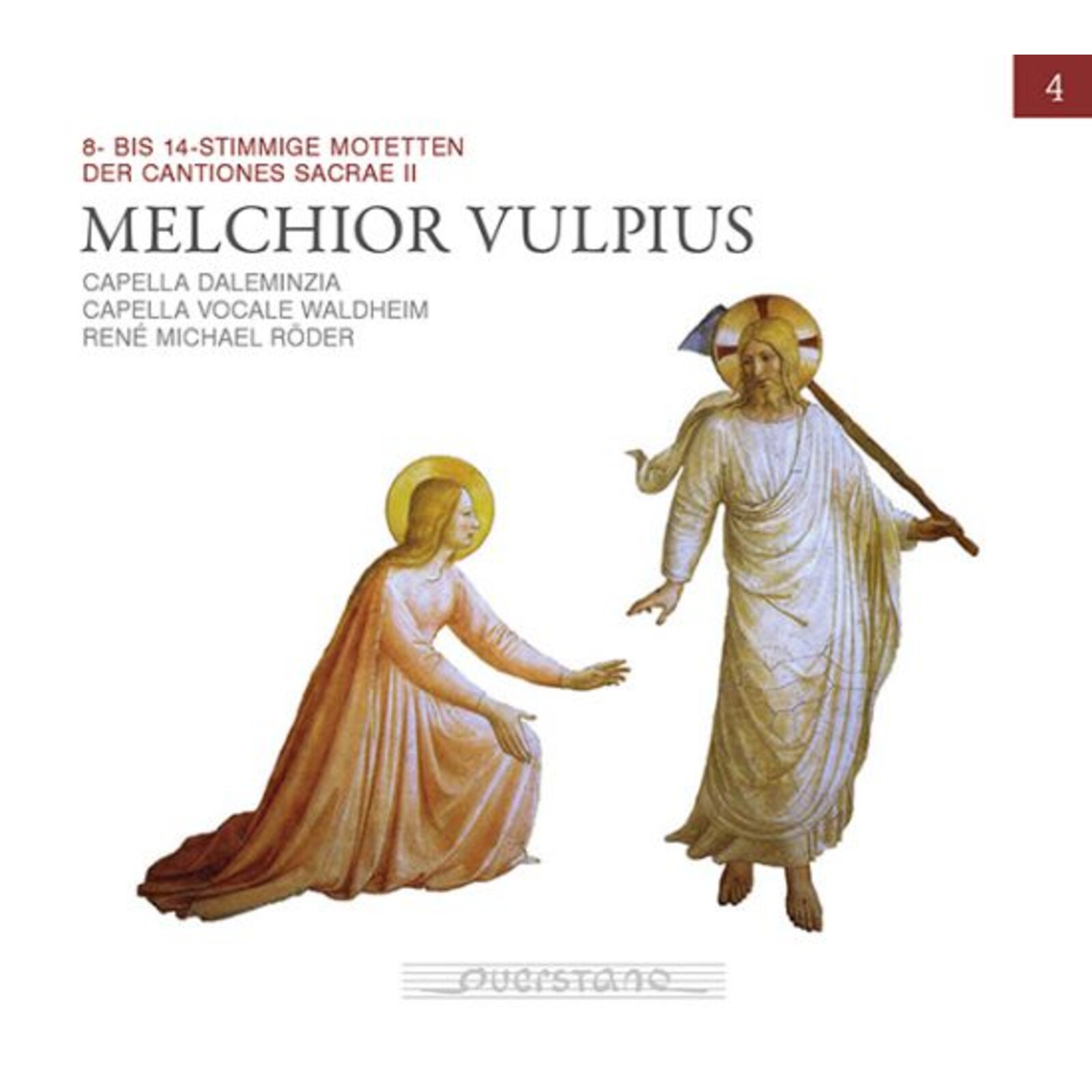 Picture of Capella Daleminzia, Capella Vocale Waldheim, Rene Michael Roder - Melchior Vulpius Edition 4: 8 to 14-part motets from the Cantiones Sacrae II