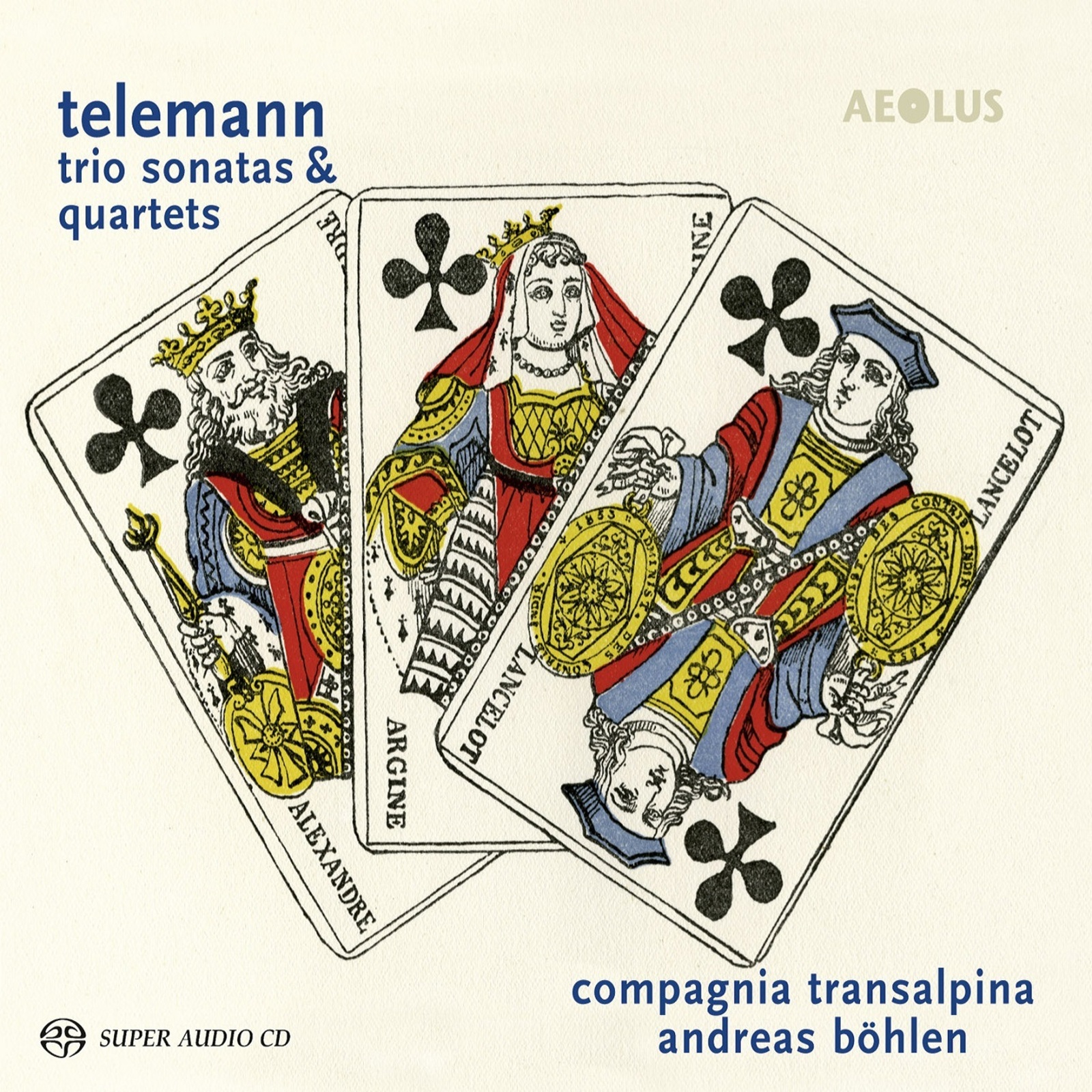 Picture of Compagnia Transalpina - Telemann: Trio Sonatas & Quartets