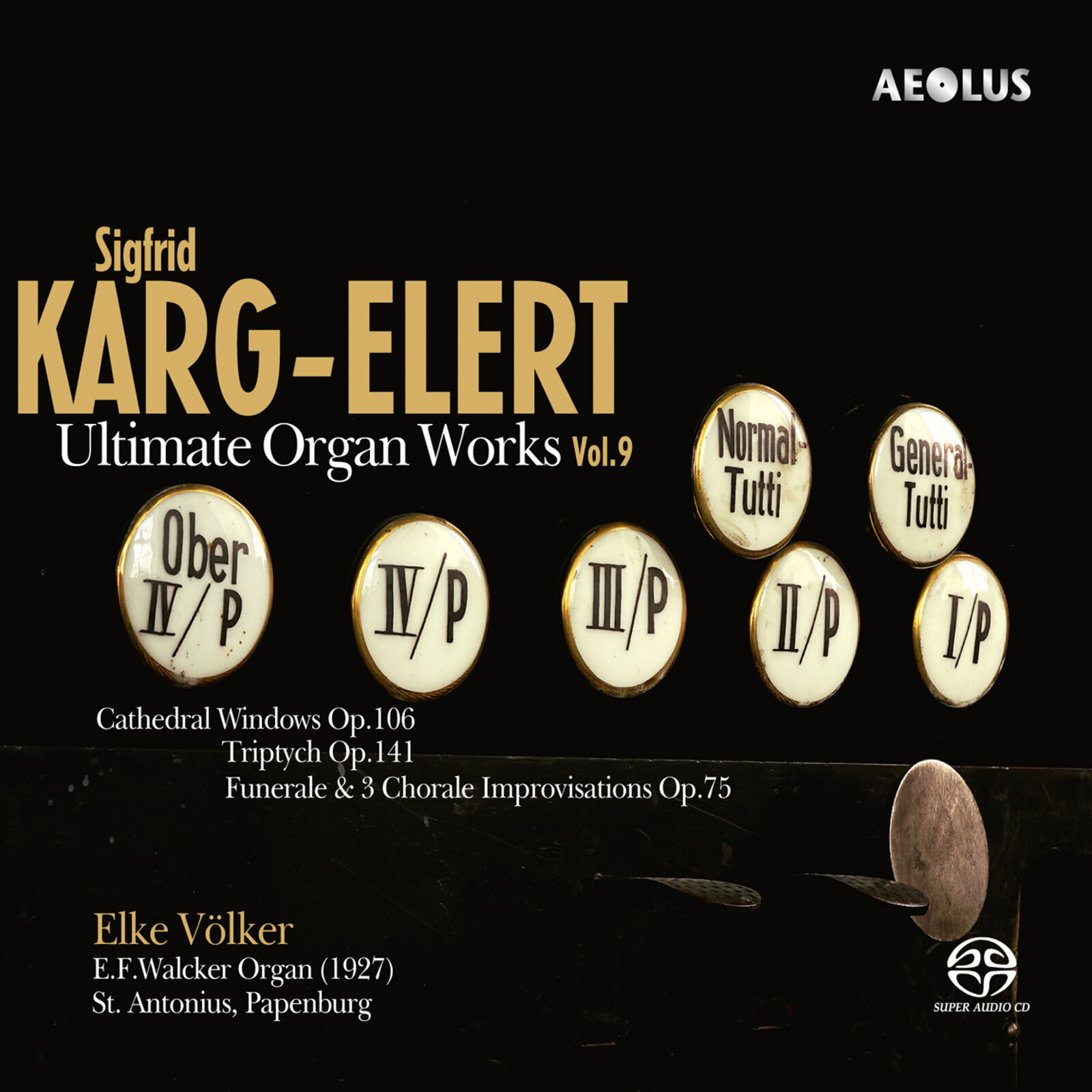 Picture of Elke Volker - Sigfrid Karg-Elert: Ultimate Organ Works Vol.9