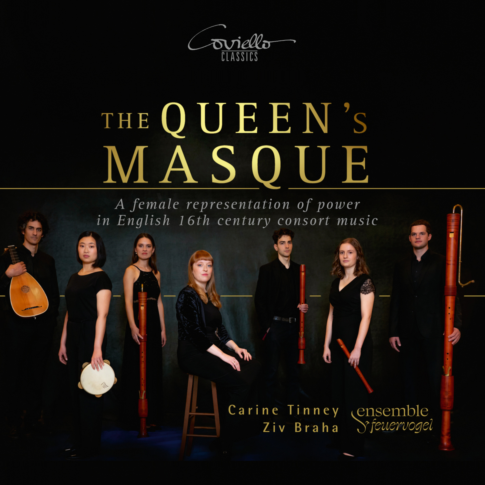 Picture of Carine Tinney; Ziv Braha; ensemble feuervogel - The Queen's Masque - A female representation of power in English 16th century consort music