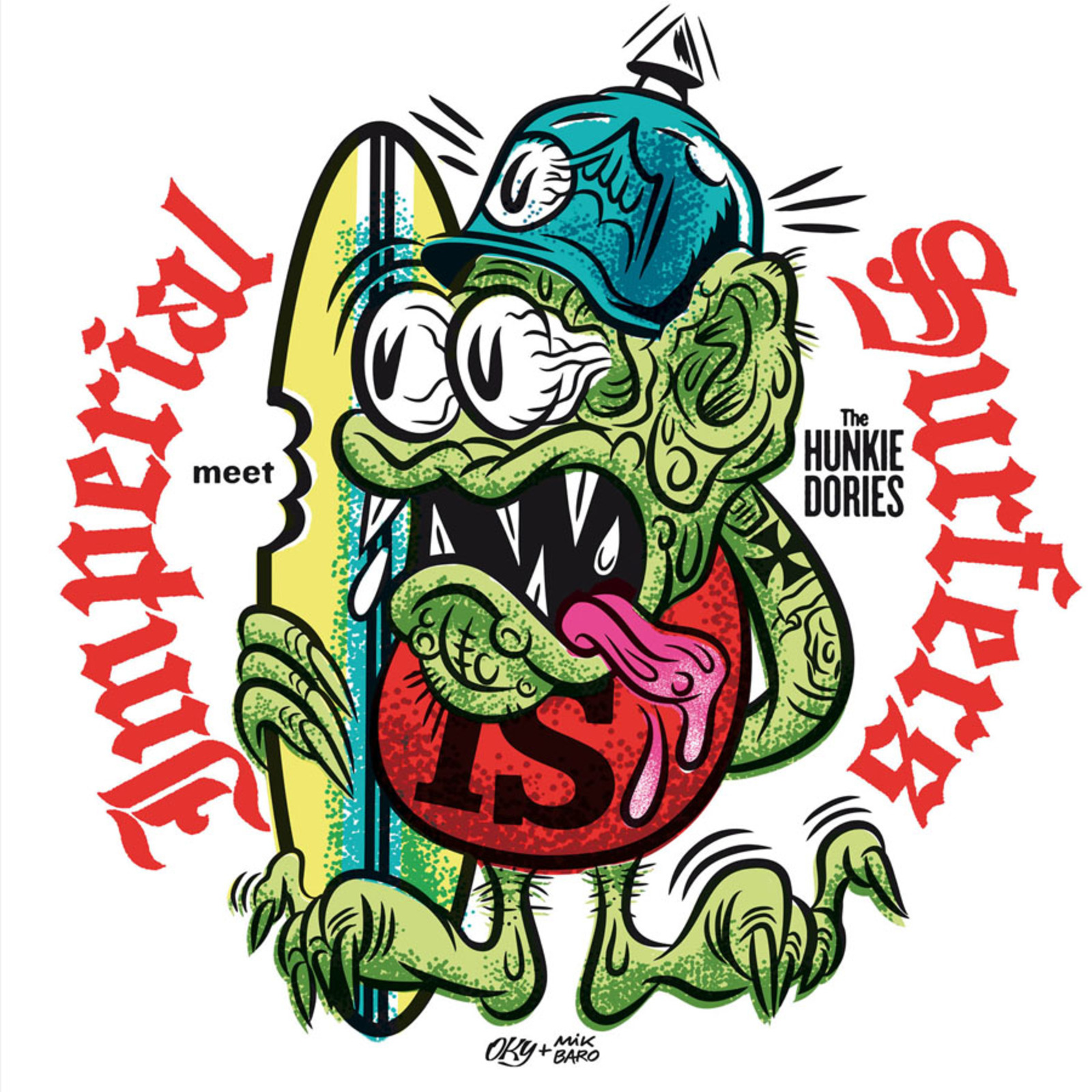 Picture of The Imperial Surfers - The Imperial Surfers meet The Hunkie Dories