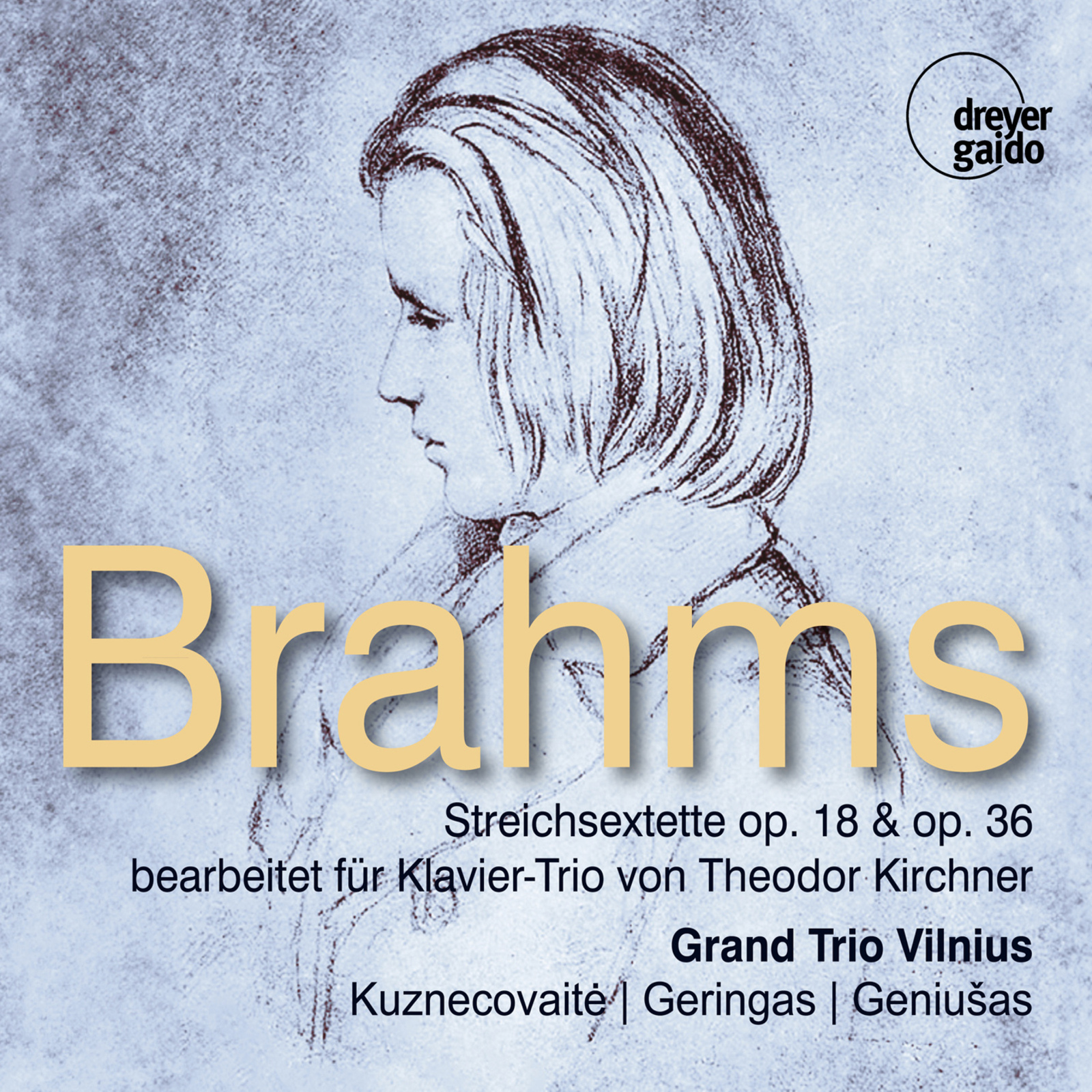 Picture of Grand Trio Vilnius - Brahms: String Sextets Opp. 18 & 36, arr. for Piano Trio