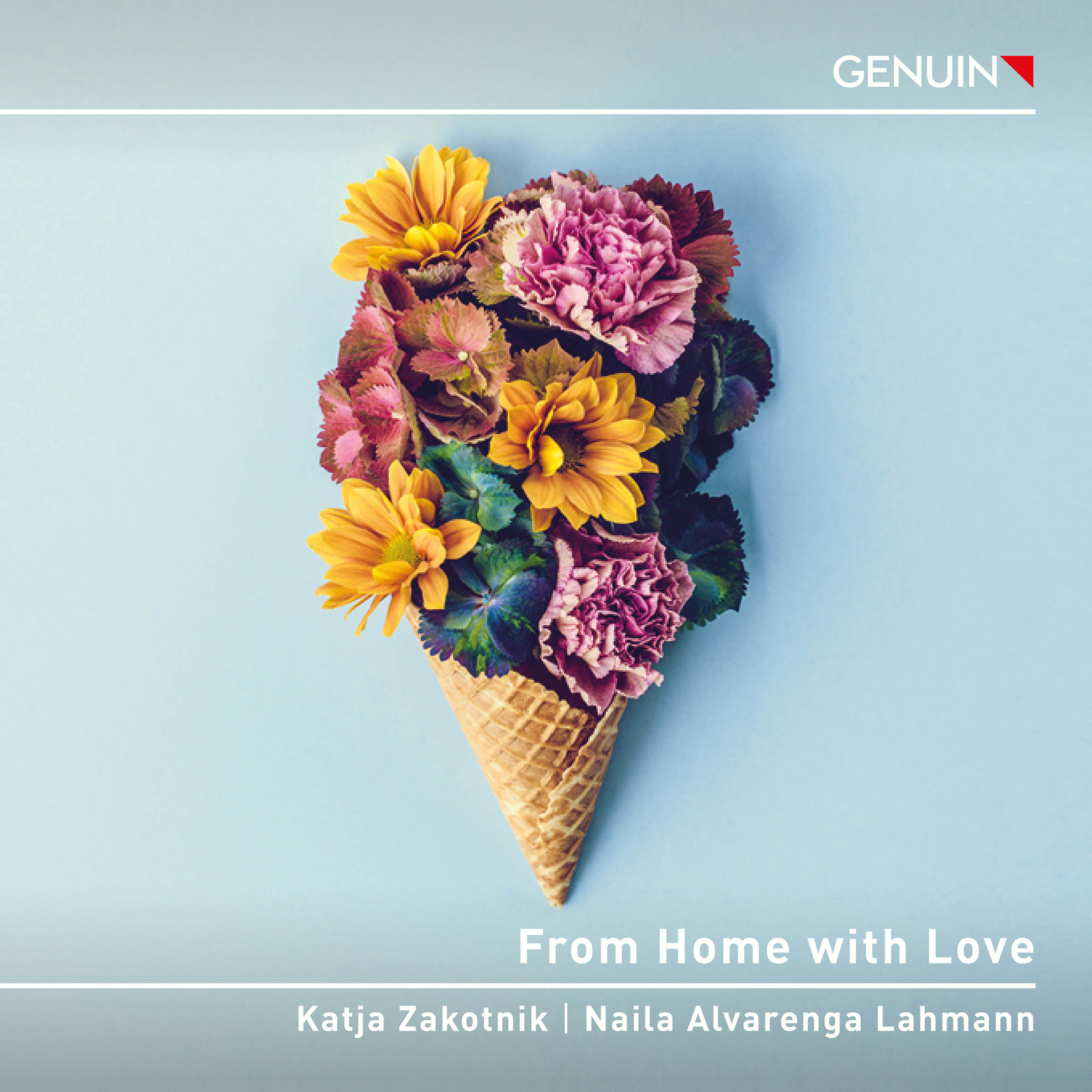 Picture of Katja Zakotnik; Nalia Alvarenga Lahmann - From Home with Love - Works by composers from Brazil, Slovenia and Germany