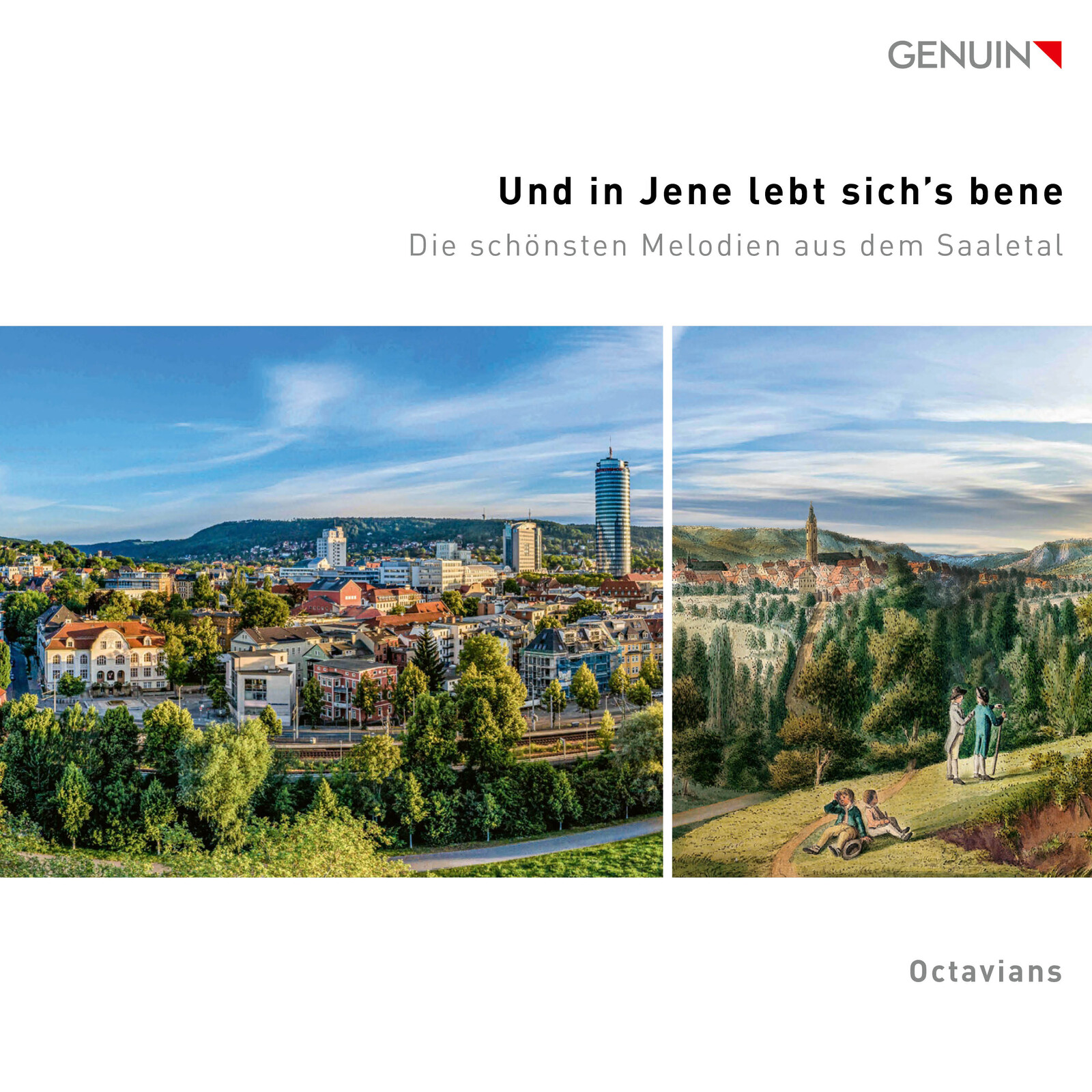 Picture of Octavians - Und in Jene lebt sich's bene (In Jena, life is good) - The most beautiful melodies from the Saale valley
