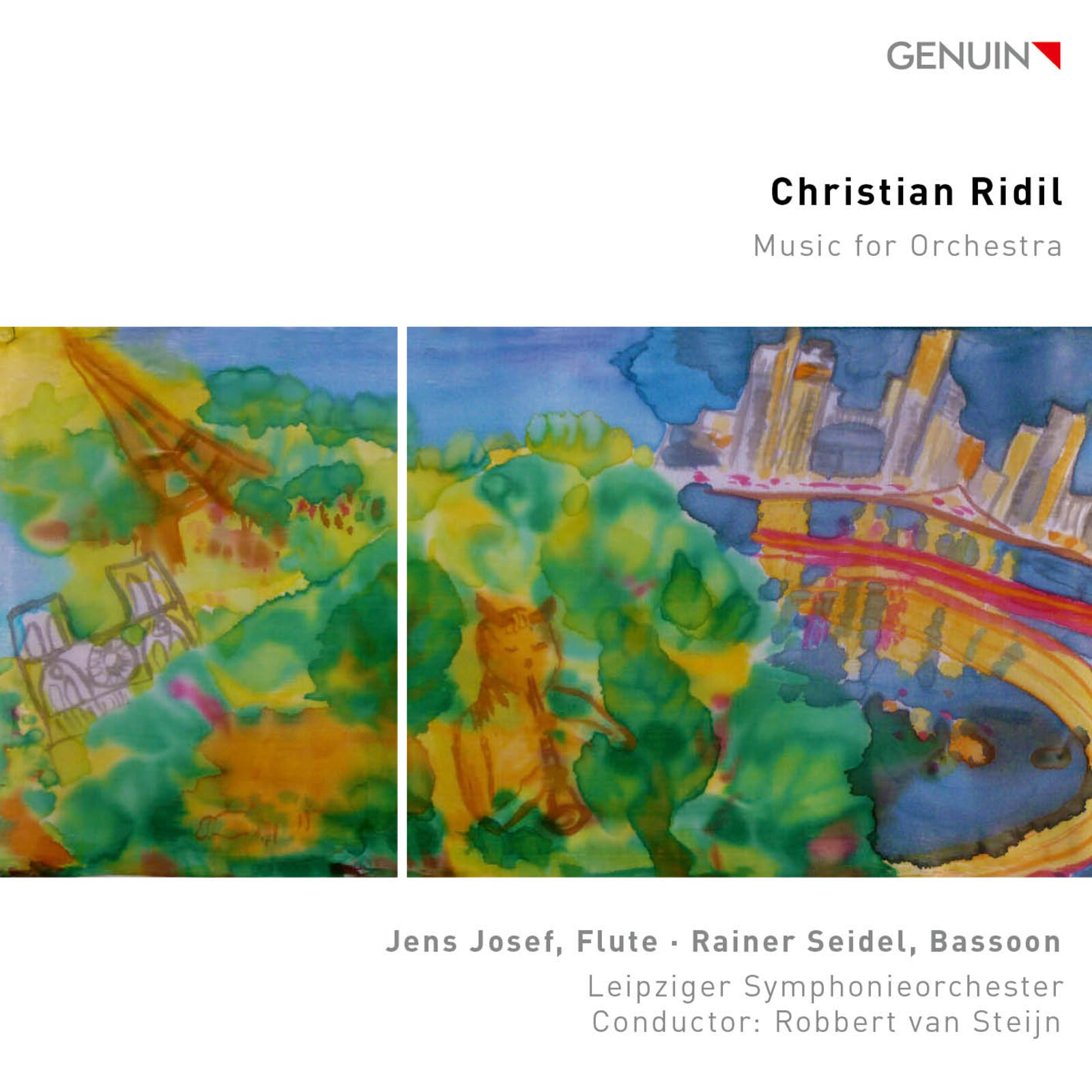 Picture of Jens Josef; Rainer Seidel; Leipziger Symphonieorchester; Robbert van Steijn - Christian Ridil: Music for Orchestra