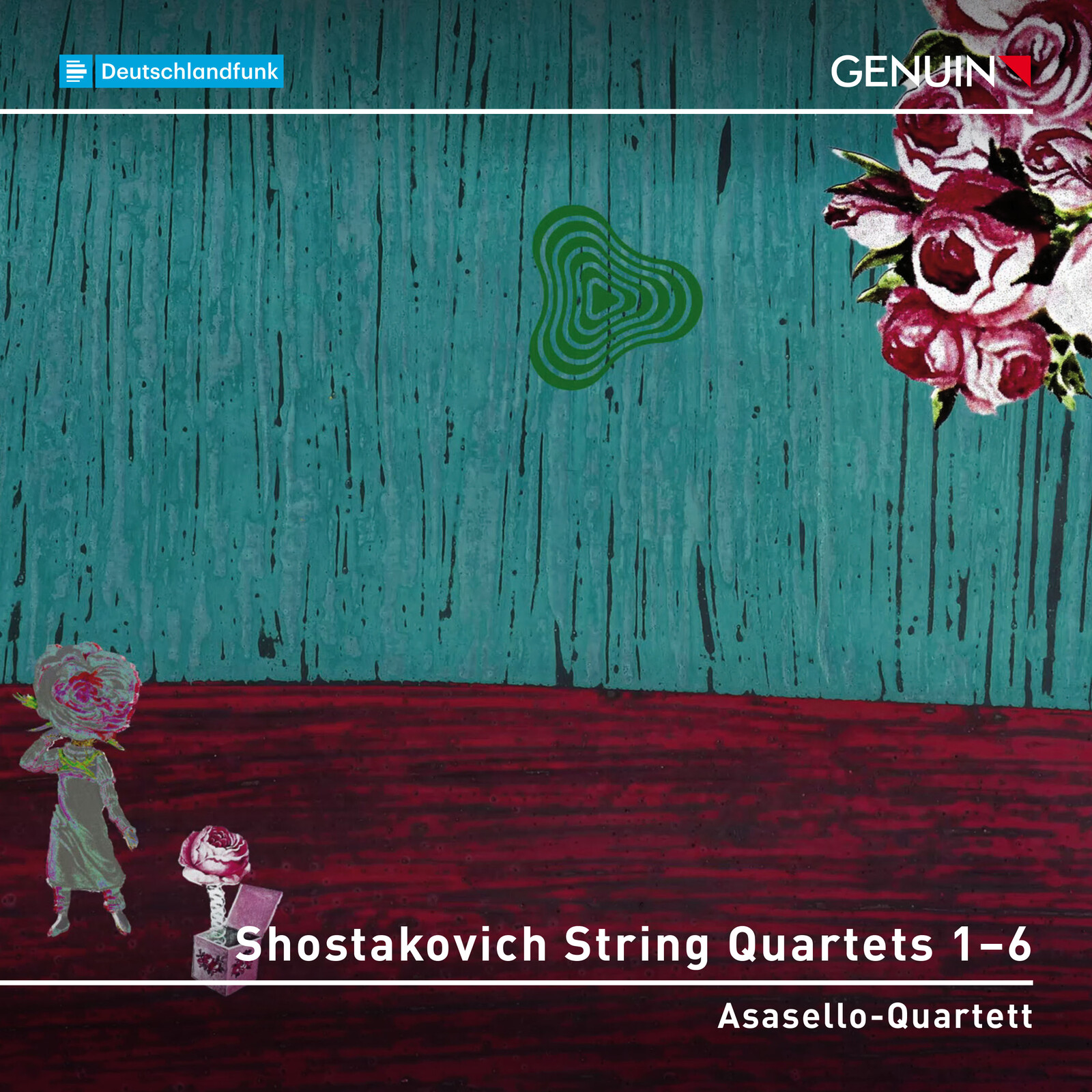 Picture of Rostislav Kozhevnikov; Barbara Streil; Justyna Sliwa; Teemu Myohanen; Asasello-Quartett - Dmitri Dmitriyevich Shostakovich: String Quartets Nos. 1-6