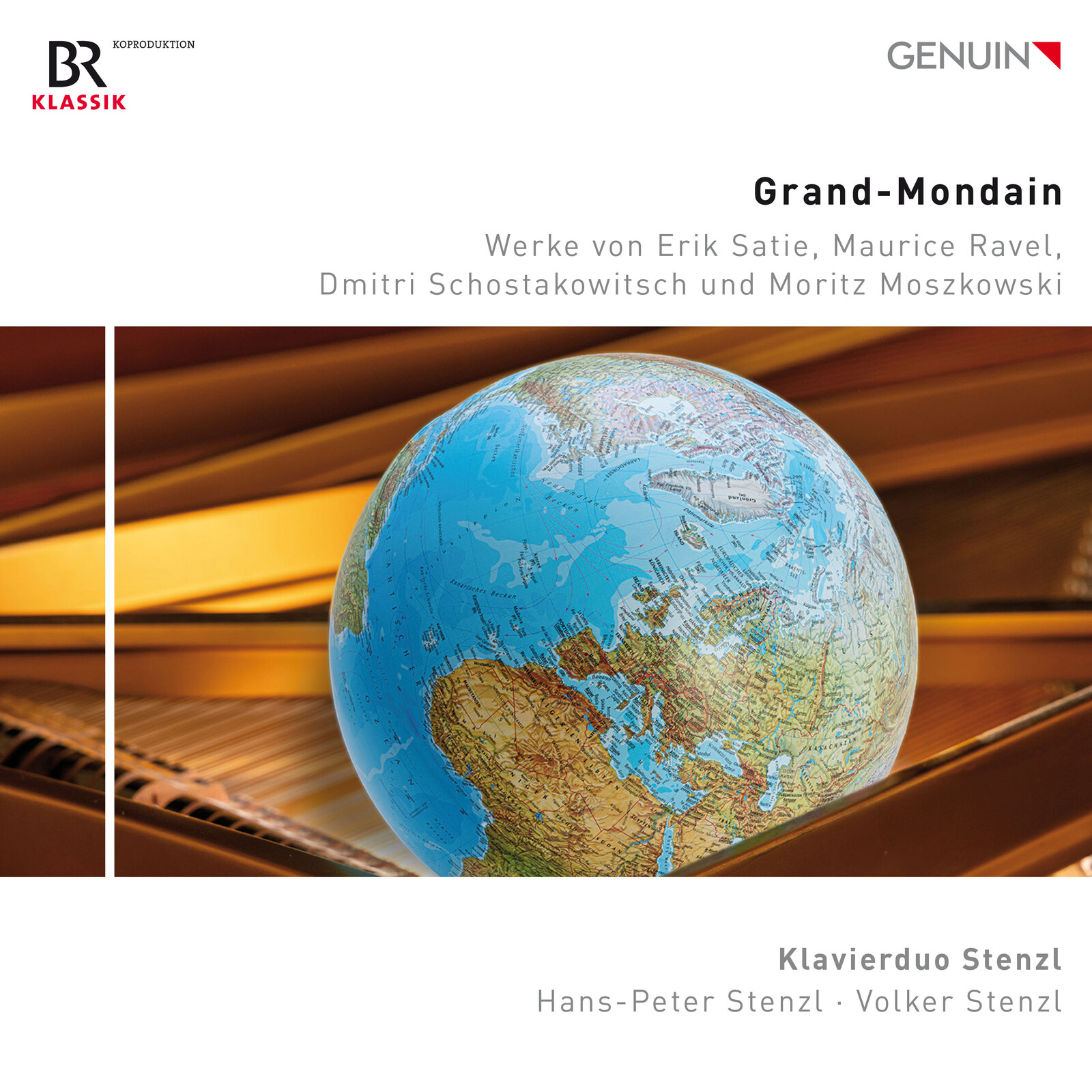 Picture of Klavierduo Stenzl - Grand-Mondain (Works by Erik Satie; Maurice Ravel; Dmitri Shostakowitsch; Moritz Moszkowski)