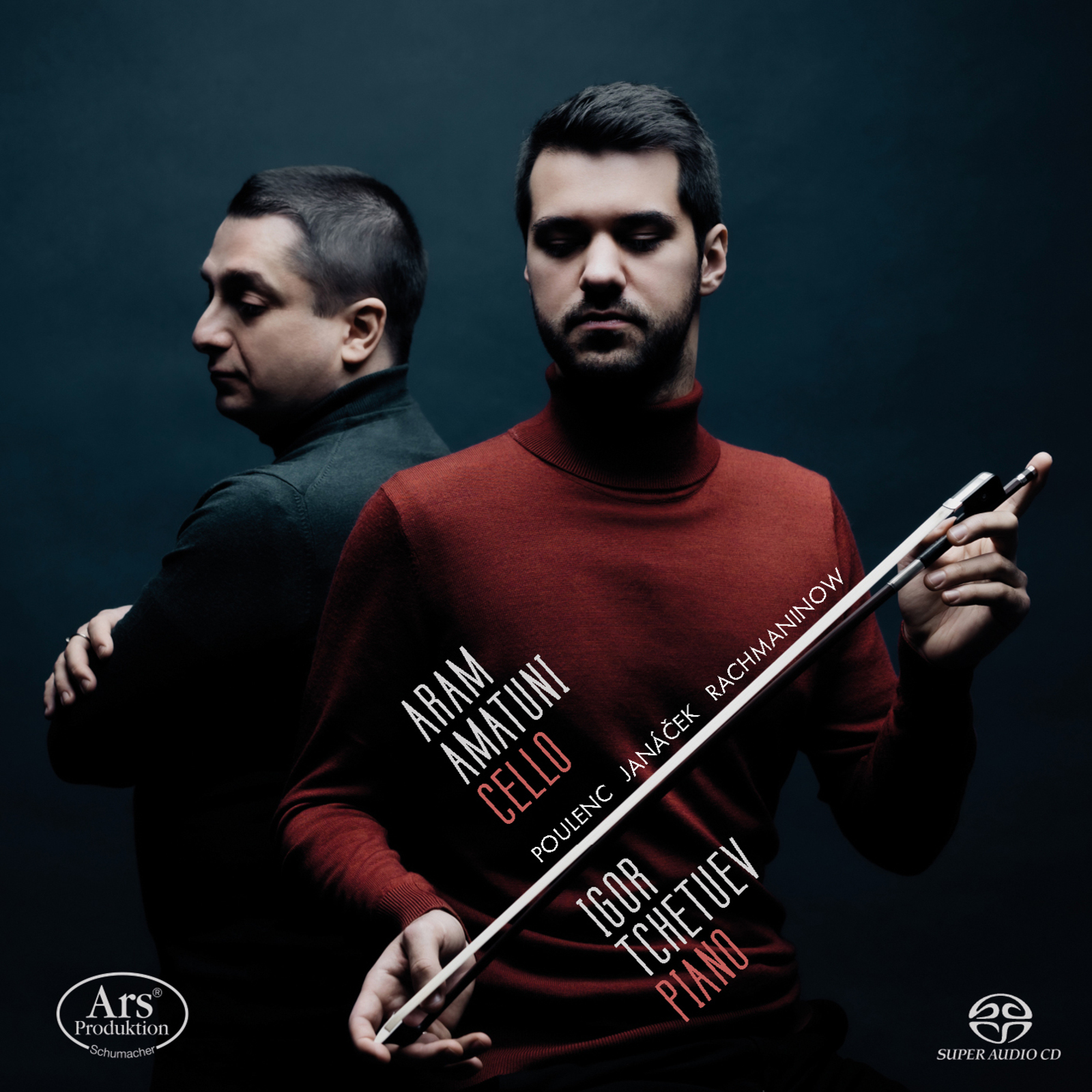 Picture of Aram Amatuni, Igor Tchetuev - Poulenc, Janacek and Rachmaninov - Works for Cello & Piano