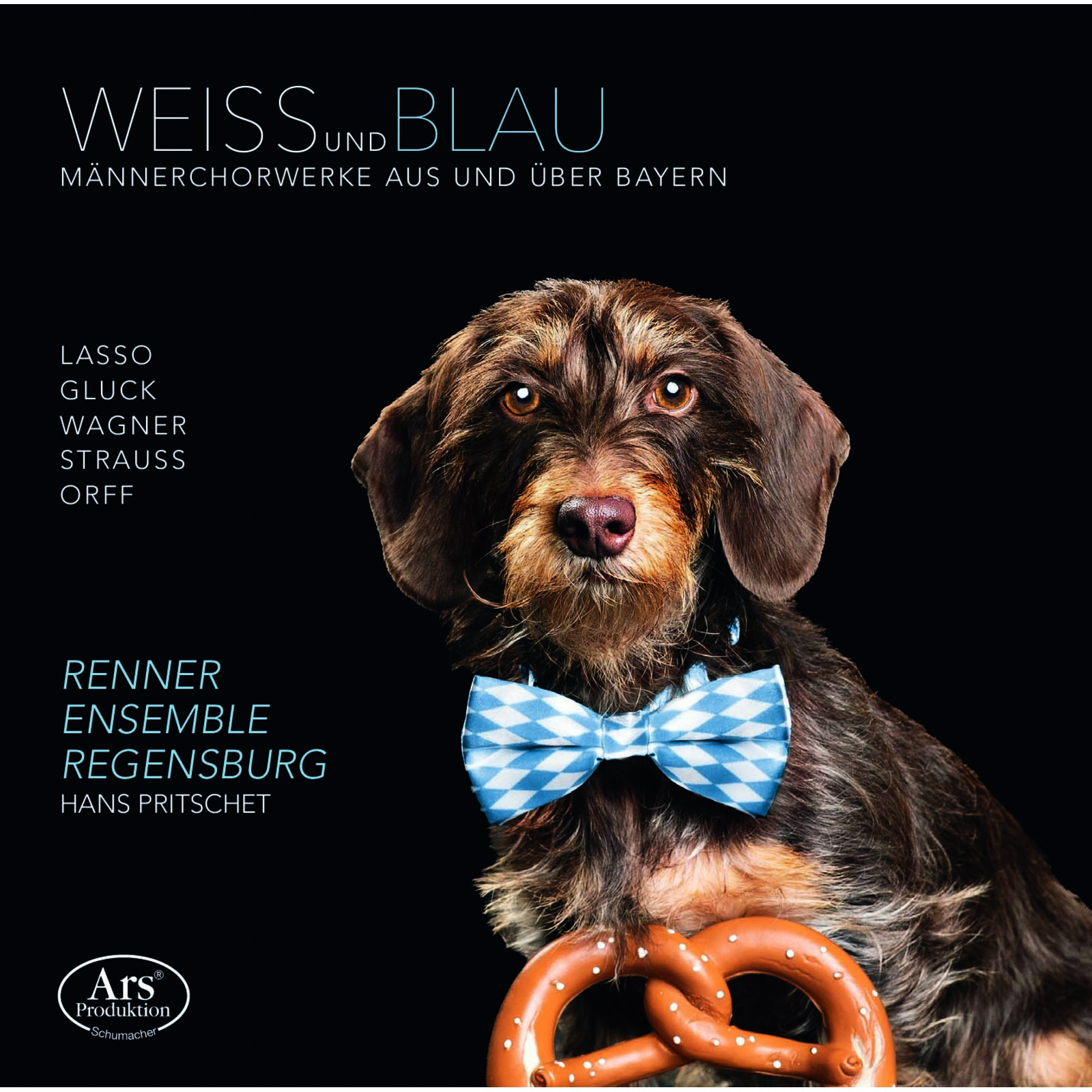 Picture of Renner Ensemble Regensburg, Hans Pritschet - Weiss und Blau - Works for Male Choir from Bavaria