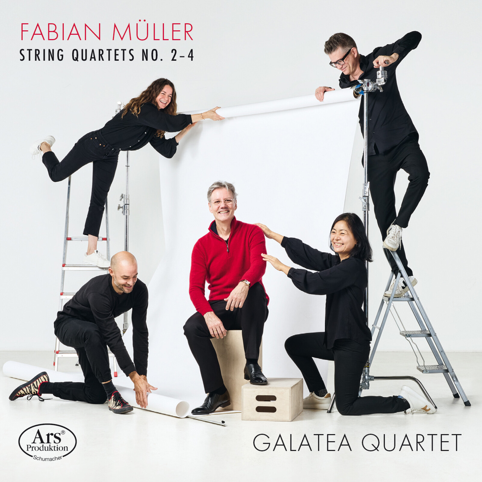 Picture of Galatea Quartet - Fabian Muller: String Quartets Nos. 2-4