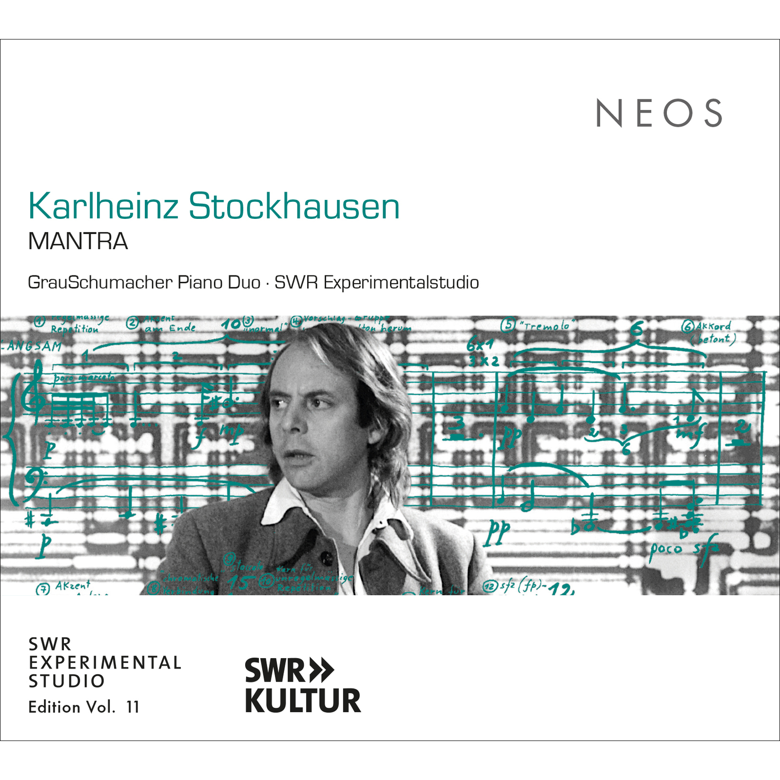 Picture of GrauSchumacher Piano Duo, SWR Experimentalstudio, Michael Acker - Karlheinz Stockhausen: MANTRA