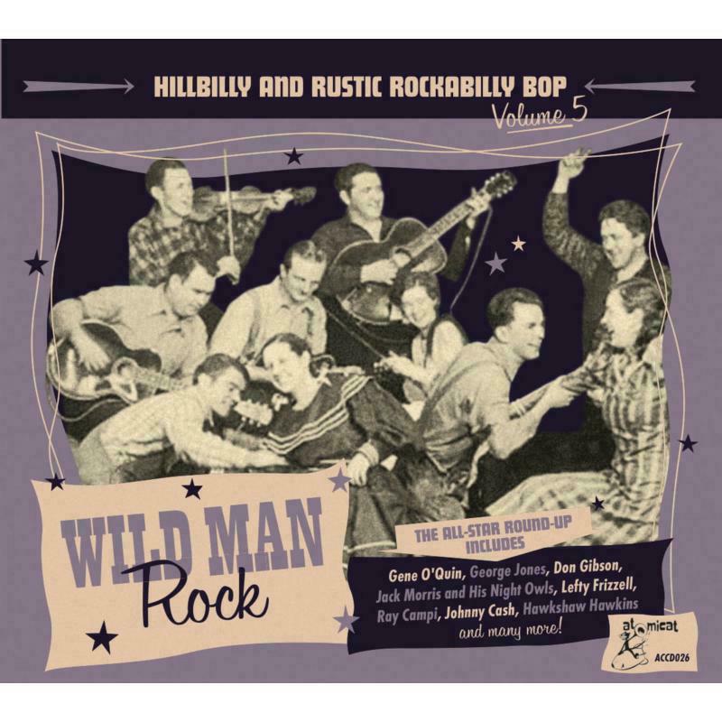 Picture of Various Artists - Wild Man Rock-Hillbilly & Rustic Rockabilly Vol.5