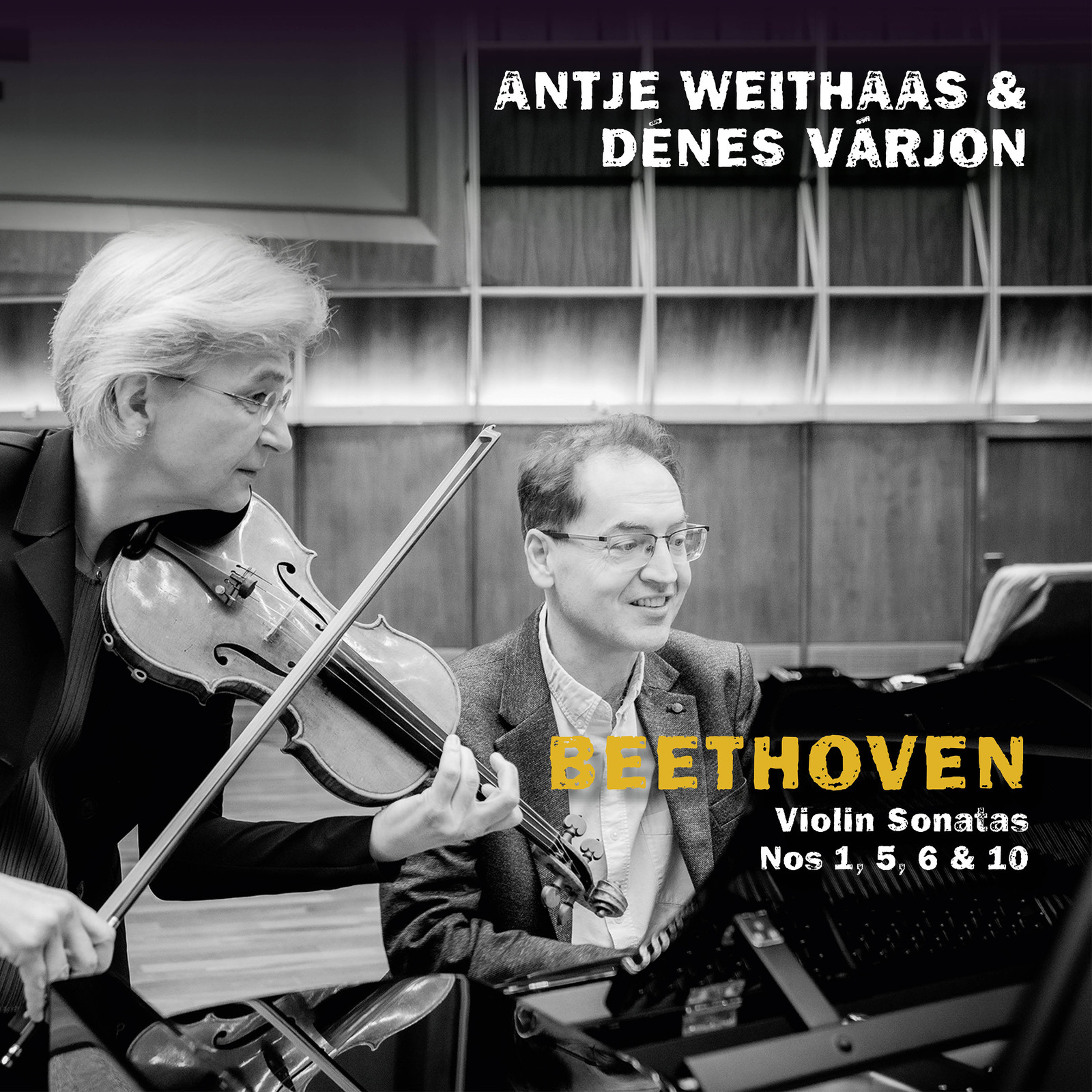 Picture of Antje Weithaas, Denes Varjon - Beethoven: Violin Sonatas Nos 1, 5, 6 & 10
