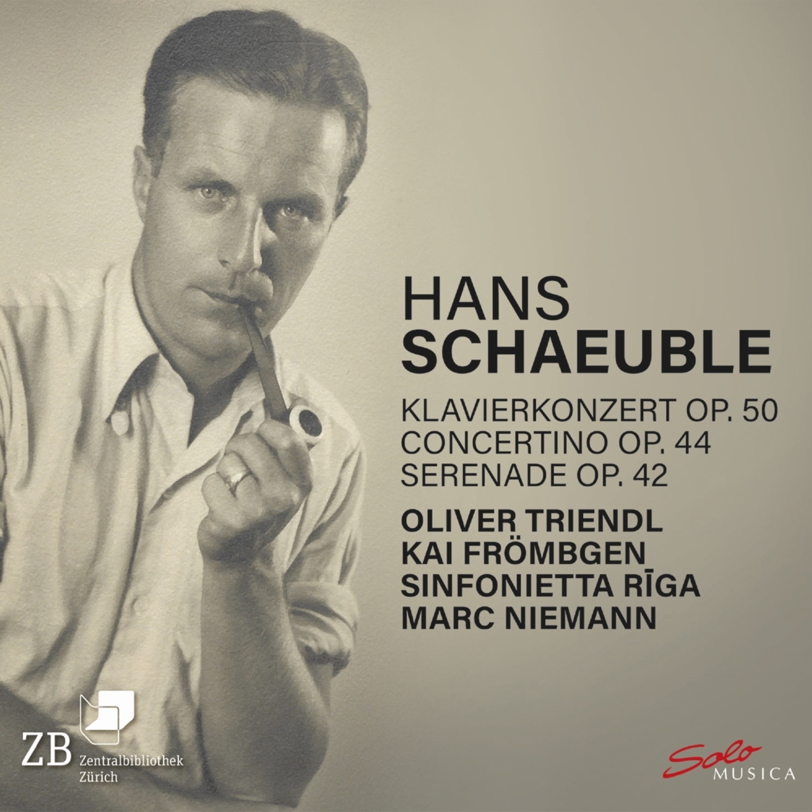 Picture of Oliver Triendl; Kai Frombgen; Sinfonietta Riga; Marc Niemann - Hans Schaeuble: Klavierkonzert Op. 50; Concertino Op. 44; Serenade Op. 42