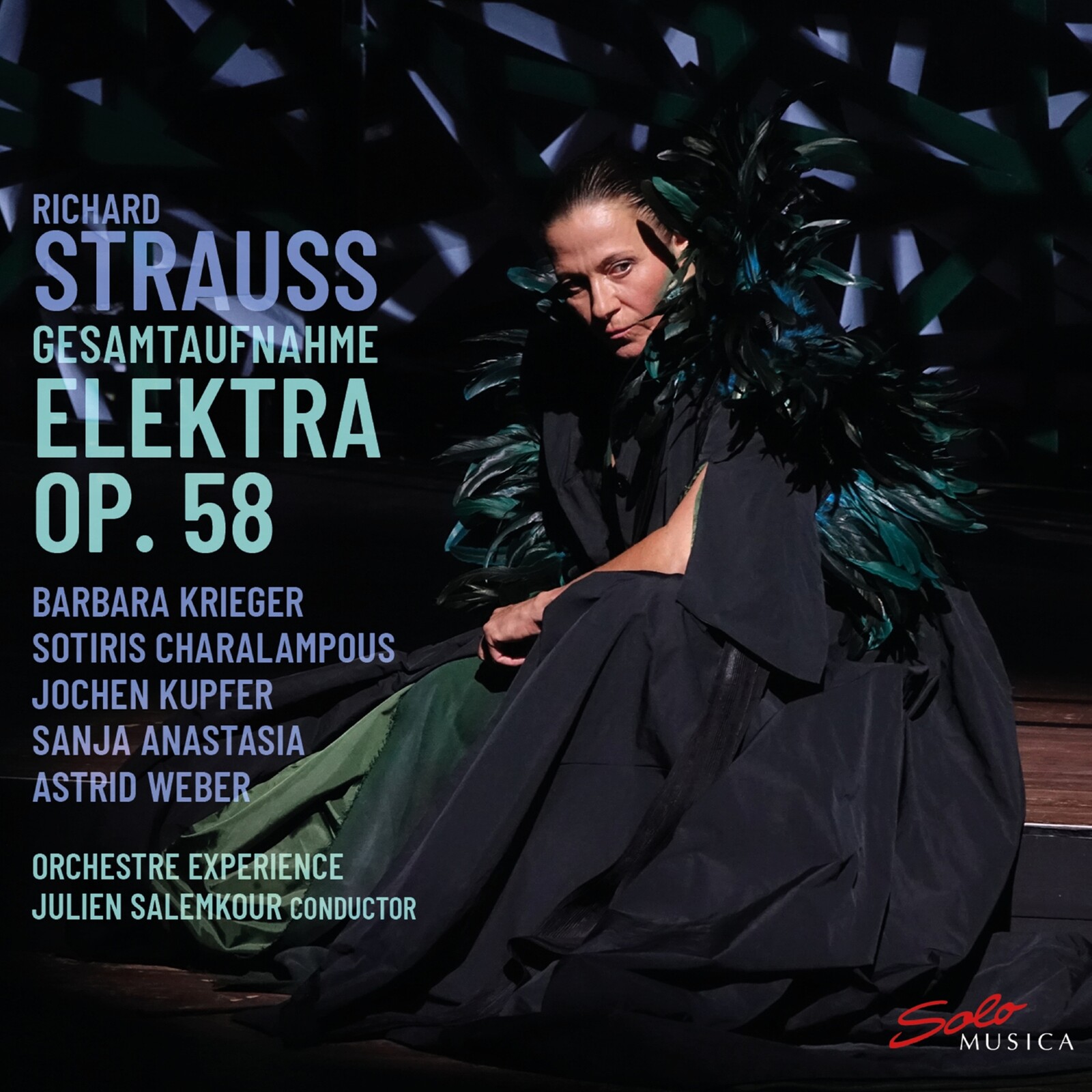 Picture of Barbara Krieger; Sanja Anastasia; Astrid Weber; Jochen Kupfer; Sotiris Charalampous; Orchestre Experience; Denise Seyhan; Frederike Harmsen; Anna Wehrle; Nataliia Ulasevych; Natalia Baldus; Julien Salemkour - Richard Strauss: Elektra, Op. 58 (Complete Recording)