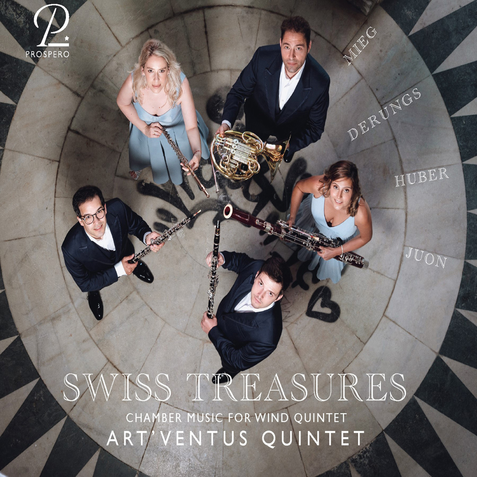 Picture of Art'Ventus Quintet - Swiss Treasures - Unknown Swiss Music for Wind Quintet