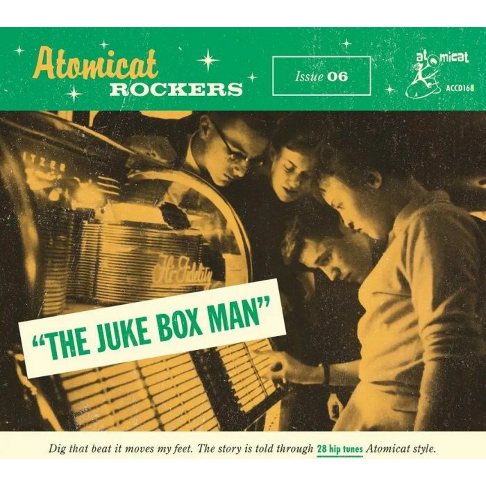 Picture of Various Artists - Atomicat Rockers Vol 6 - The Juke Box Man