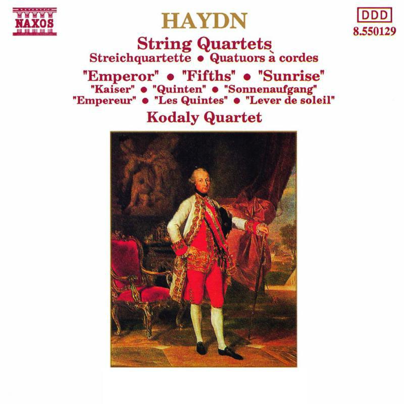 Picture of Kodaly Quartet - HAYDN: String Quartets Op. 76, Nos. 2 - 4