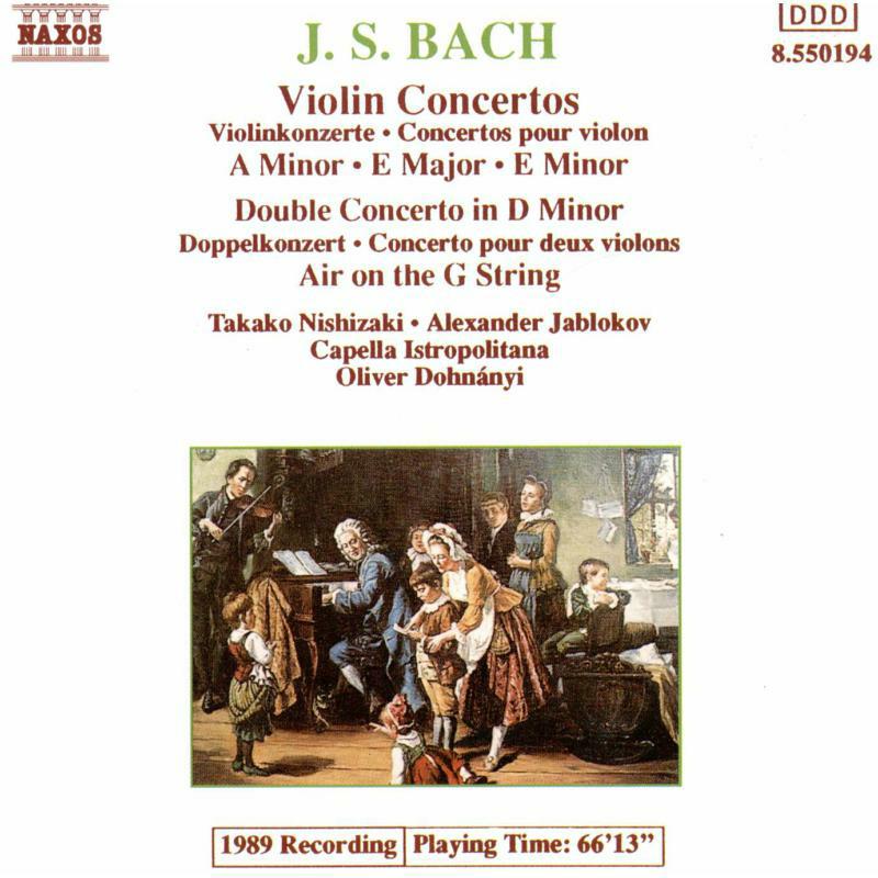 Picture of Jablokov - BACH, J.S.: Violin Concertos, BWV 1041-1043