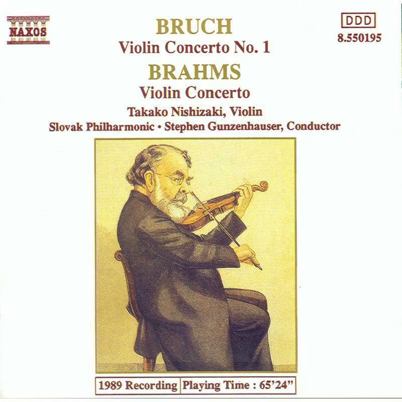 Picture of Nishizaki - BRAHMS / BRUCH: Violin Concertos