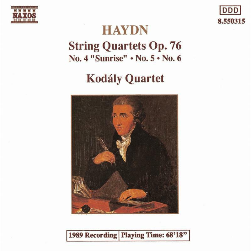 Picture of Kodaly 4 - HAYDN: String Quartets Op. 76, Nos. 4 - 6