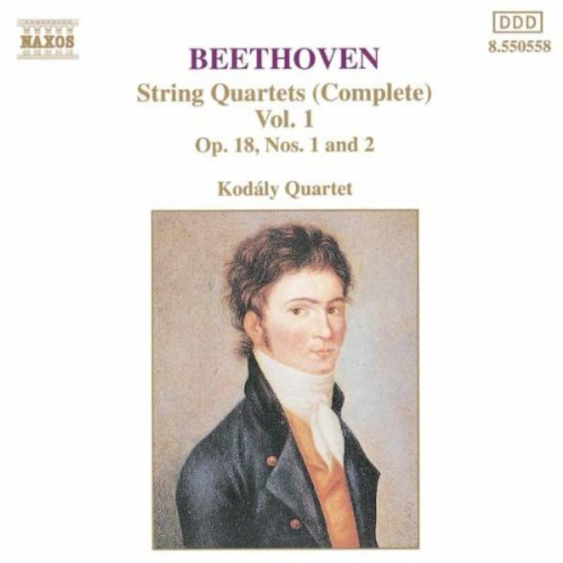 Picture of Kodaly 4 - BEETHOVEN: String Quartets Op. 18, Nos. 1 and 2