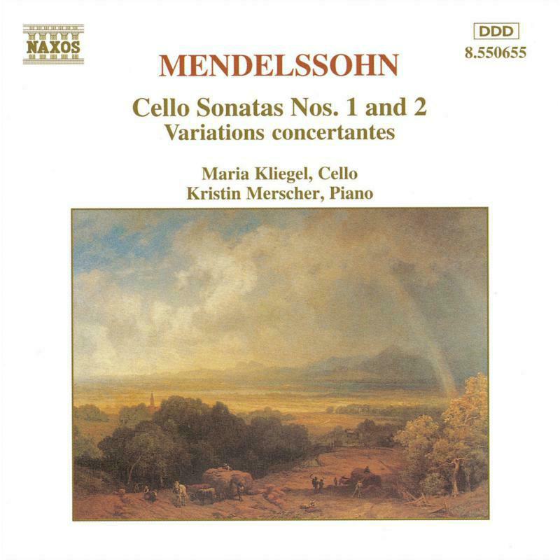 Picture of Kliegel: - MENDELSSOHN: Cello Sonatas Nos. 1 and 2 / Variations Concertantes