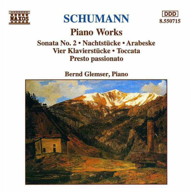 Picture of Bernd Gl - SCHUMANN, R.: Piano Sonata No. 2 / Nachtstucke / Arabeske