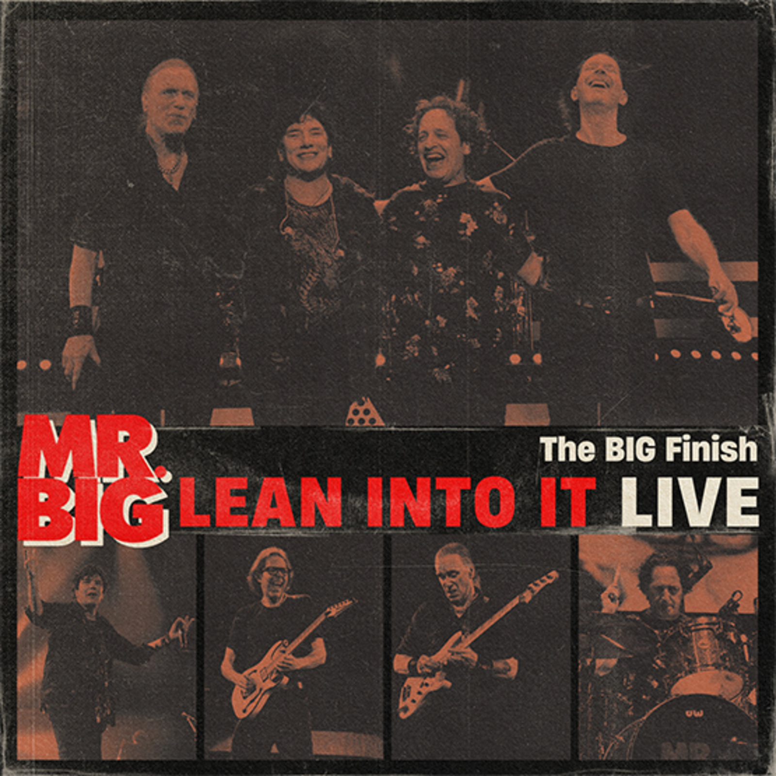 Picture of Mr. Big - The Big Finish - Lean Into It Live (RSD Black Red Splatter LP)