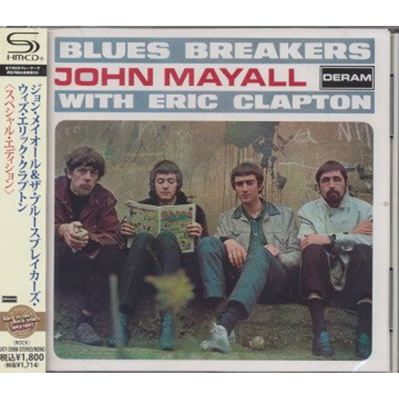 Picture of John Mayall & The Blues Breakers With Eric Clapton [SHM-CD] - John Mayall & The Bluesbreakers with Eric Clapton
