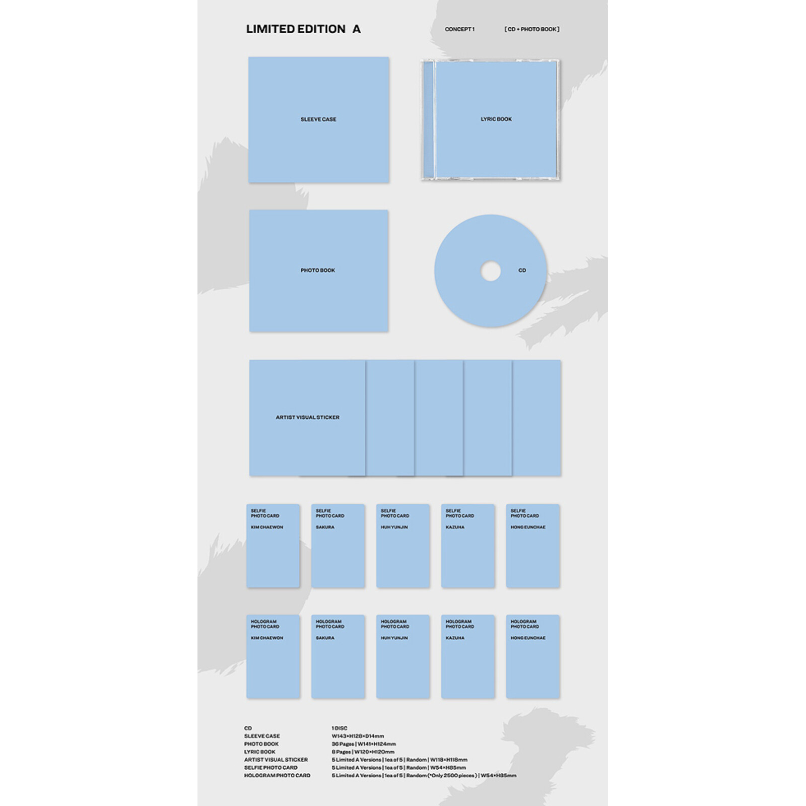 Picture of Le Sserafim - Crazy [Type A]