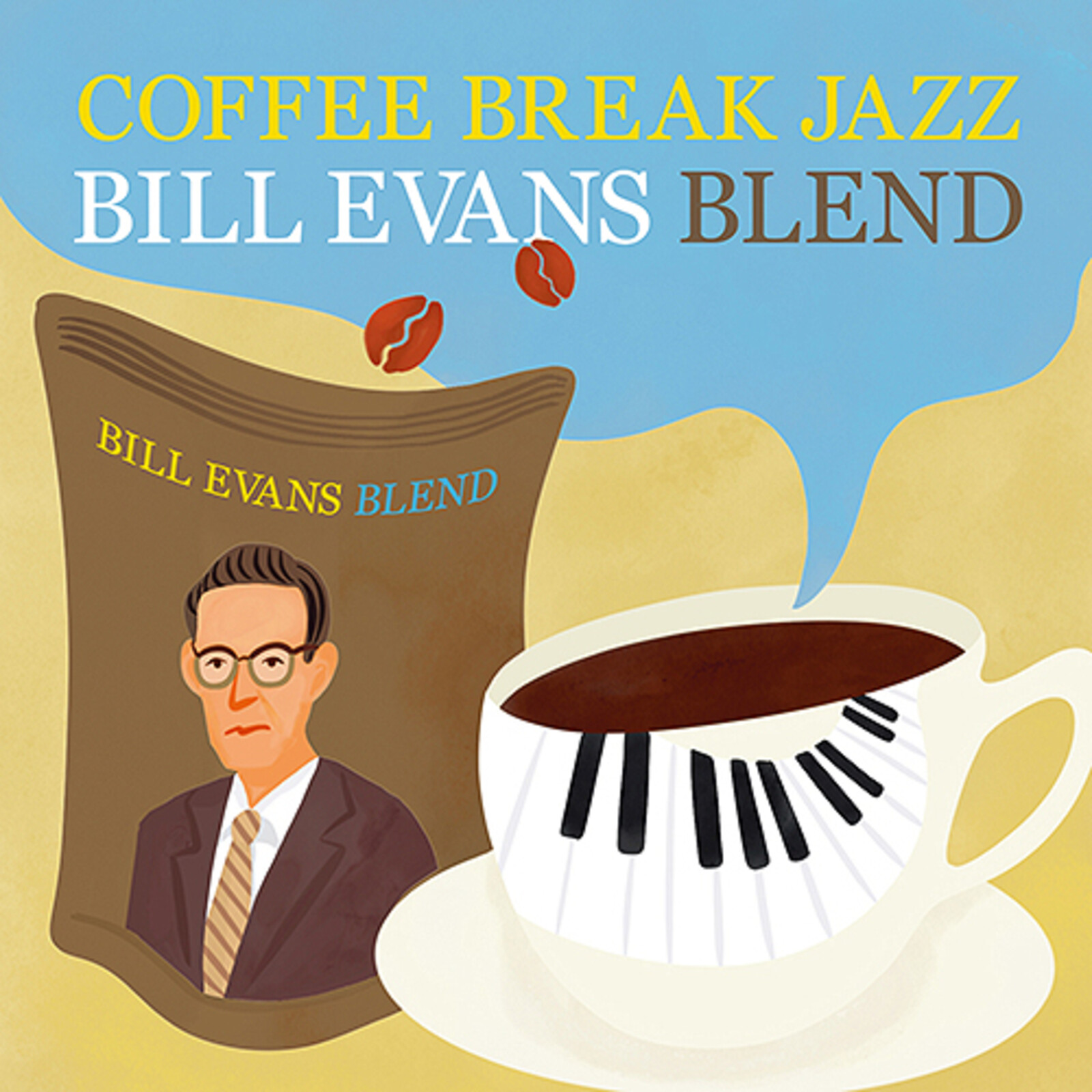 Picture of Bill Evans - Coffee Break Jazz - Bill Evans Blend