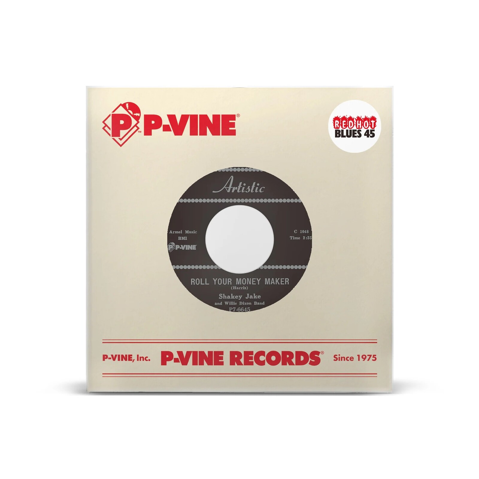 Picture of Shakey Jake - Roll Your Money Maker C/W Call Me (If You Need Me)