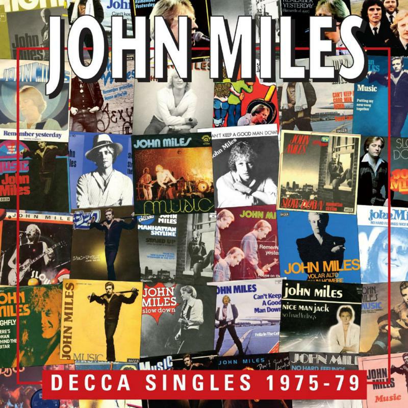 Picture of John Miles - Decca Singles 1975-79