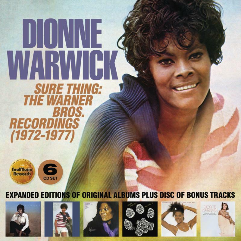 Picture of DIONNE WARWICK - SURE THING - THE WARNER BROTHERS RECORDINGS 1972-1977 6CD CLAMSHELL BOX SET