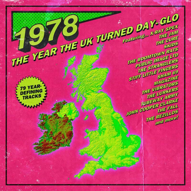 Picture of Various Artists - 1978 ~ The Year The UK Turned Day-Glo (3CD)