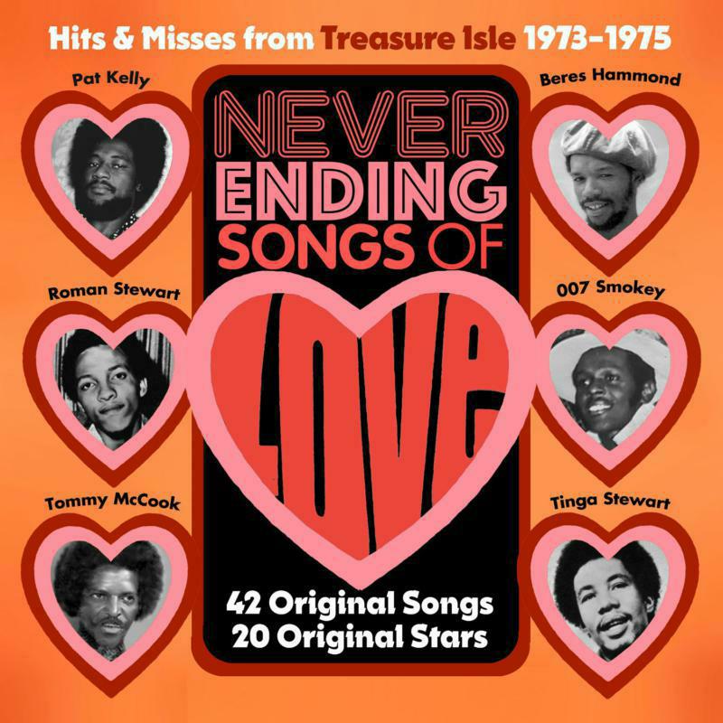 Picture of Various Artists - Never Ending Songs Of Love - Hits And Rarities From The Treasure Isle Vaults 1973-1975 (2CD Edition)