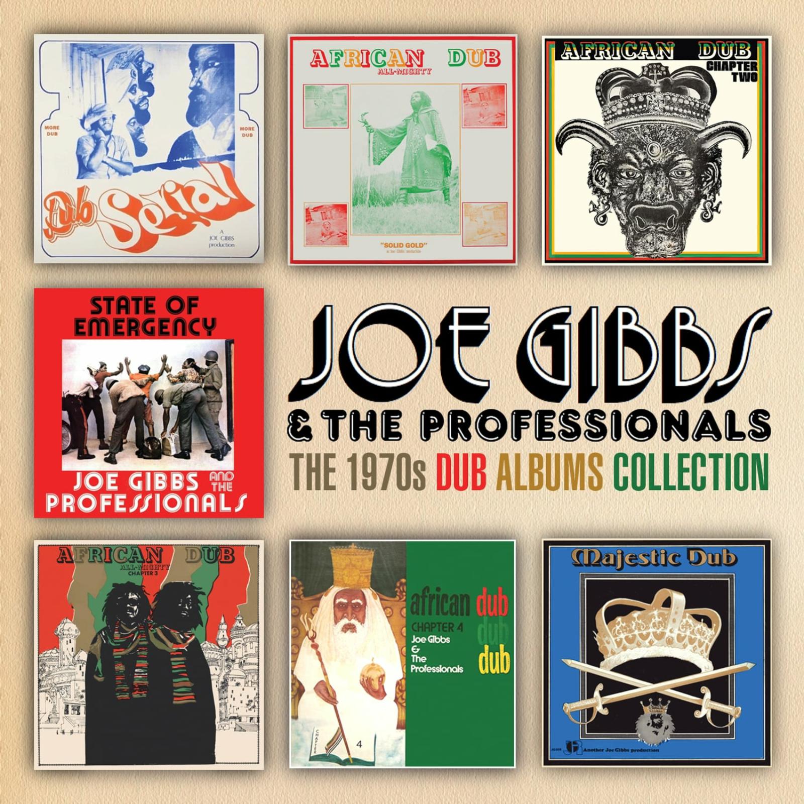 Picture of JOE GIBBS AND THE PROFESSIONALS - THE 1970S DUB ALBUMS COLLECTION - 4CD BOX SET