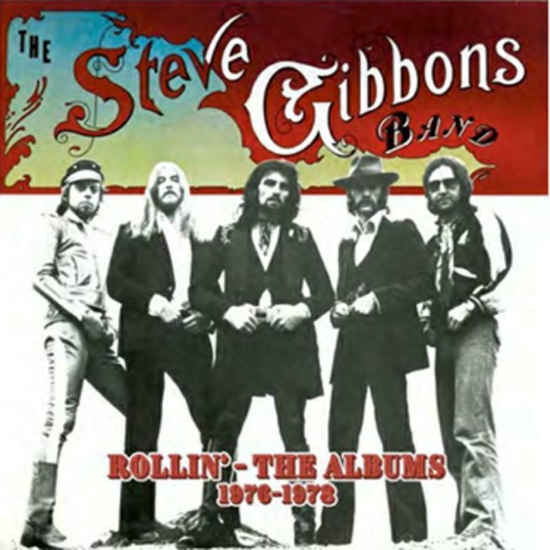 Picture of The Steve Gibbons Band - Rollin' - The Albums 1976-1978 (5CD Remastered and Extended Set)
