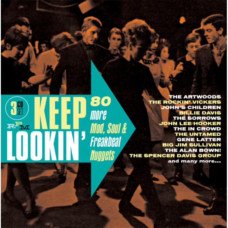 Picture of Various Artists - Keep Lookin' - 80 More Mod, Soul & Freakbeat Nuggets