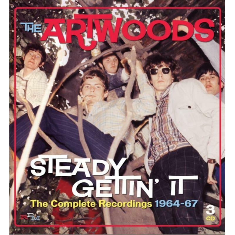 Picture of The Artwoods - Steady Gettin' It - The Complete Recordings 1964-67