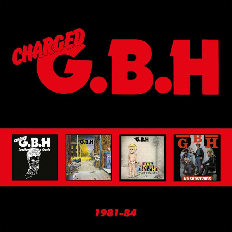 Picture of CHARGED G.B.H - 1981-84: 4CD CLAMSHELL BOXSET