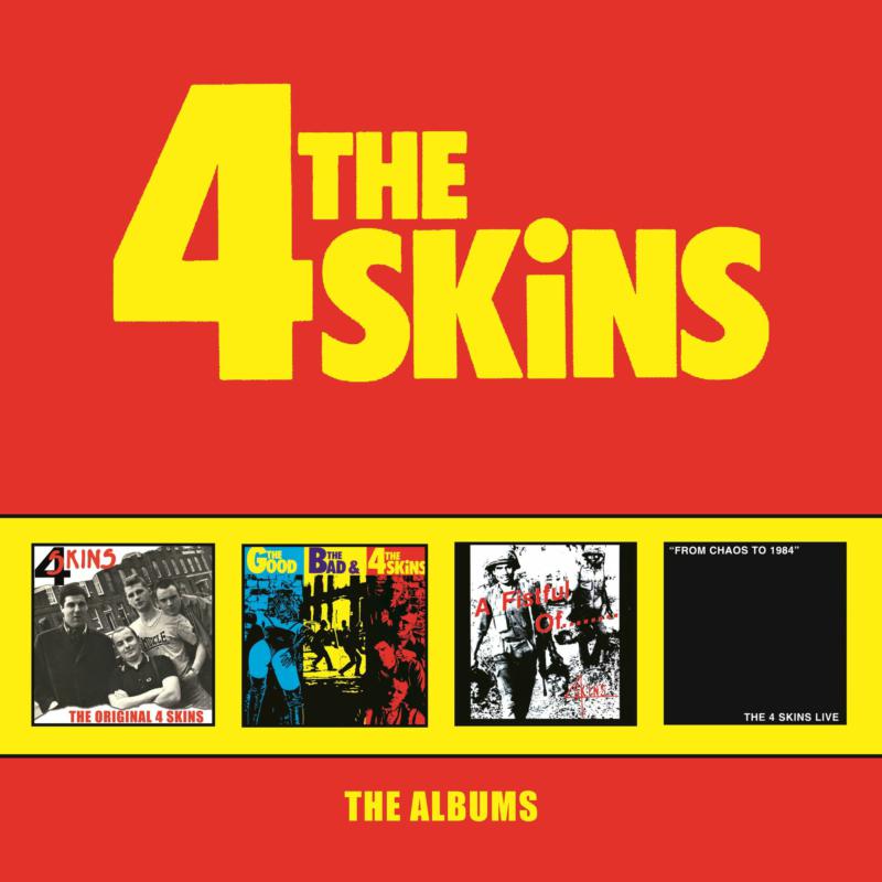 Picture of THE 4 SKINS - THE ALBUMS: 4CD CLAMSHELL BOXSET