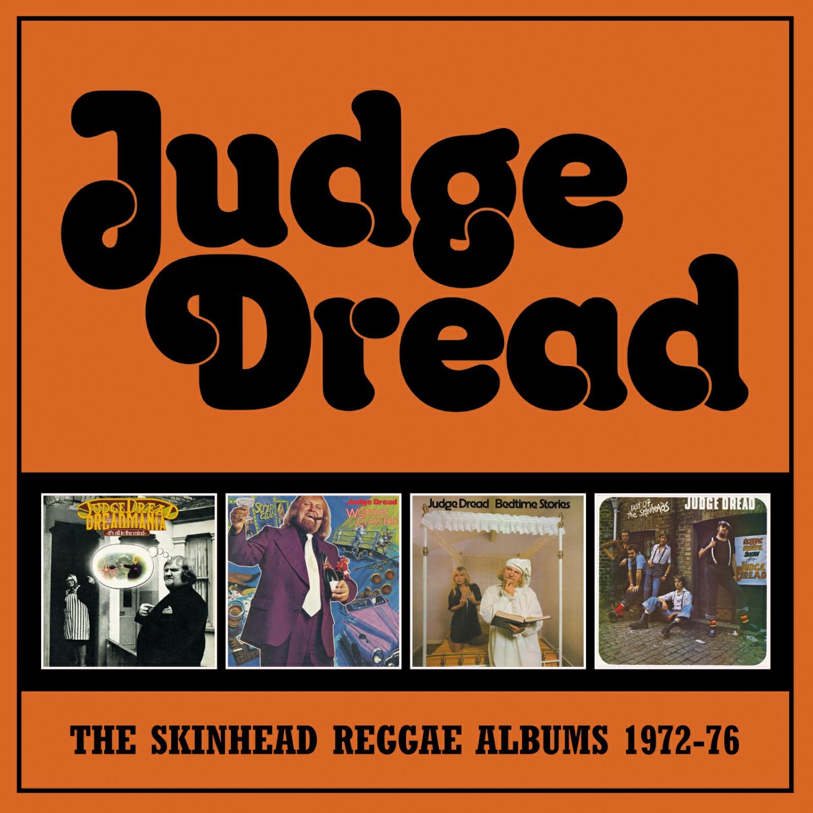 Picture of JUDGE DREAD - THE SKINHEAD REGGAE ALBUMS 1972-76 4CD CLAMSHELL BOX